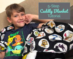 5-Step Cuddly Blanket