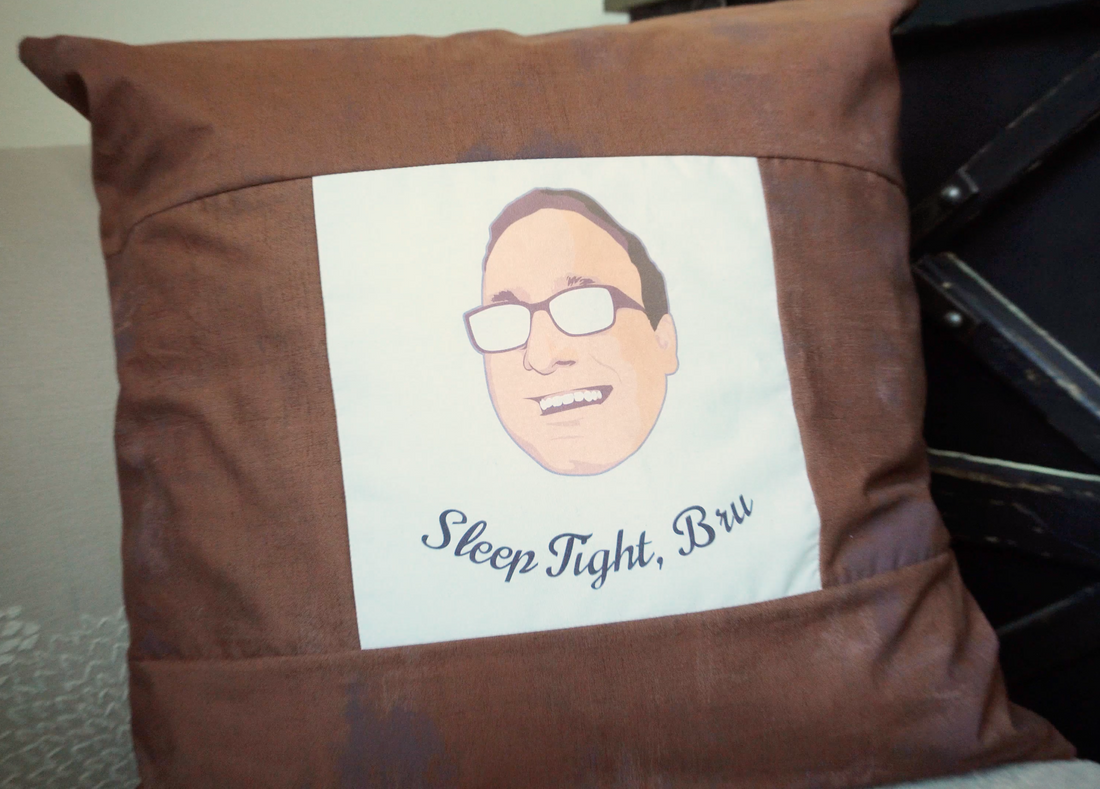Photo Pillow with Printable Fabric