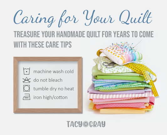 Quilt Care Instructions