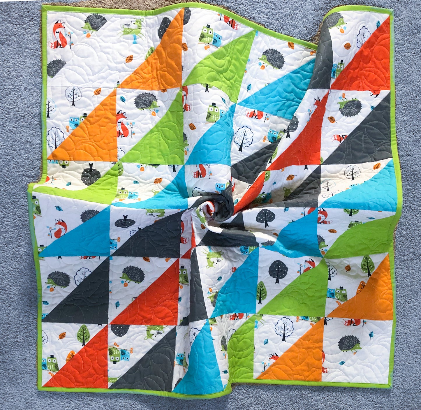 Peaking Early Quilt Pattern