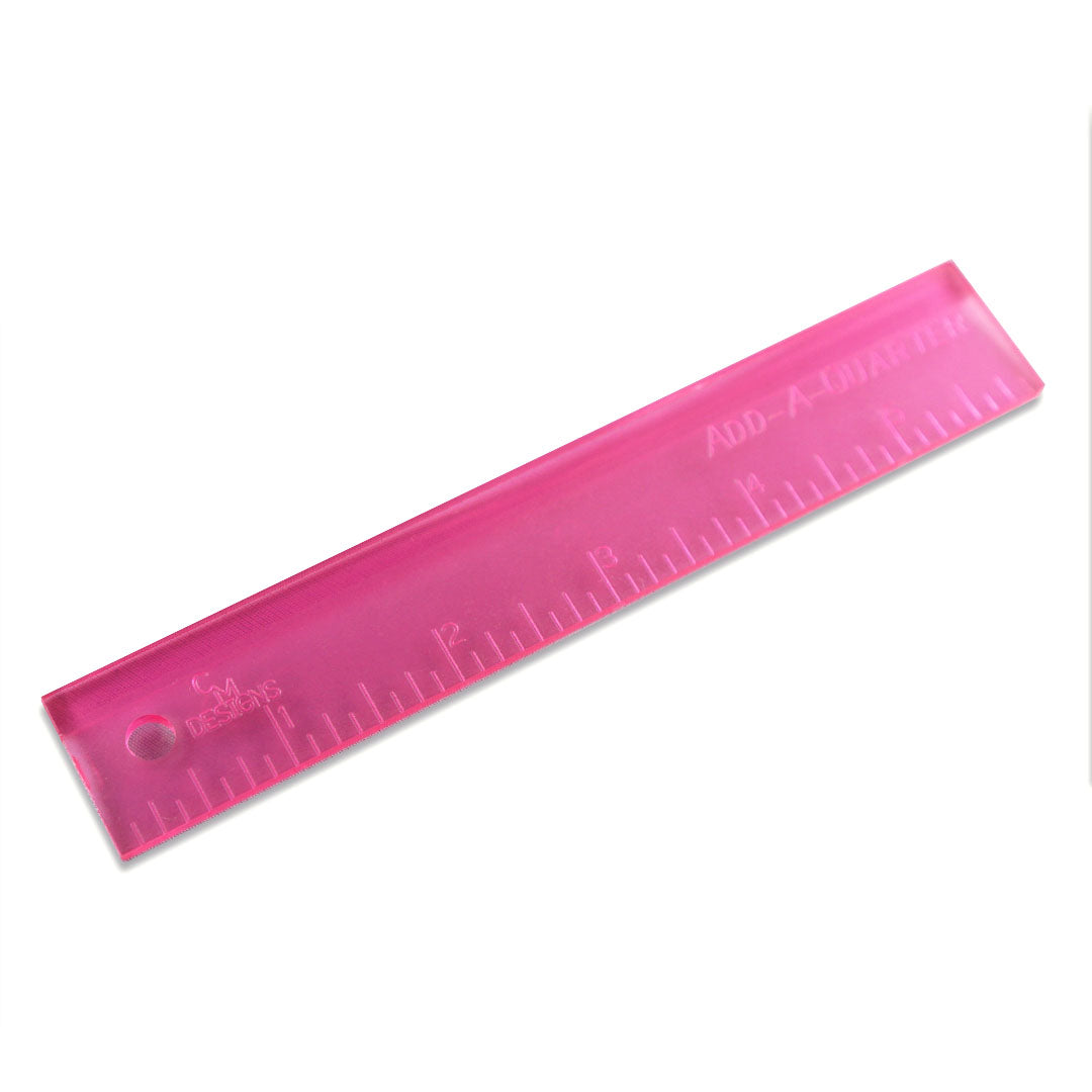 Add-a-Quarter Ruler
