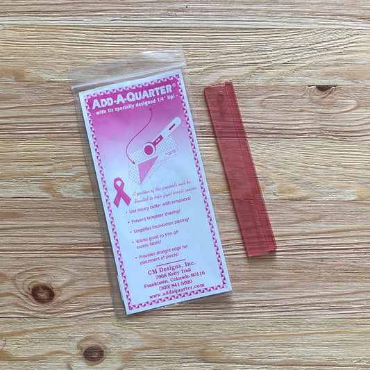 Add-a-Quarter Ruler