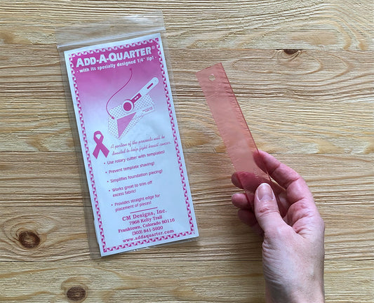 Add-a-Quarter Ruler