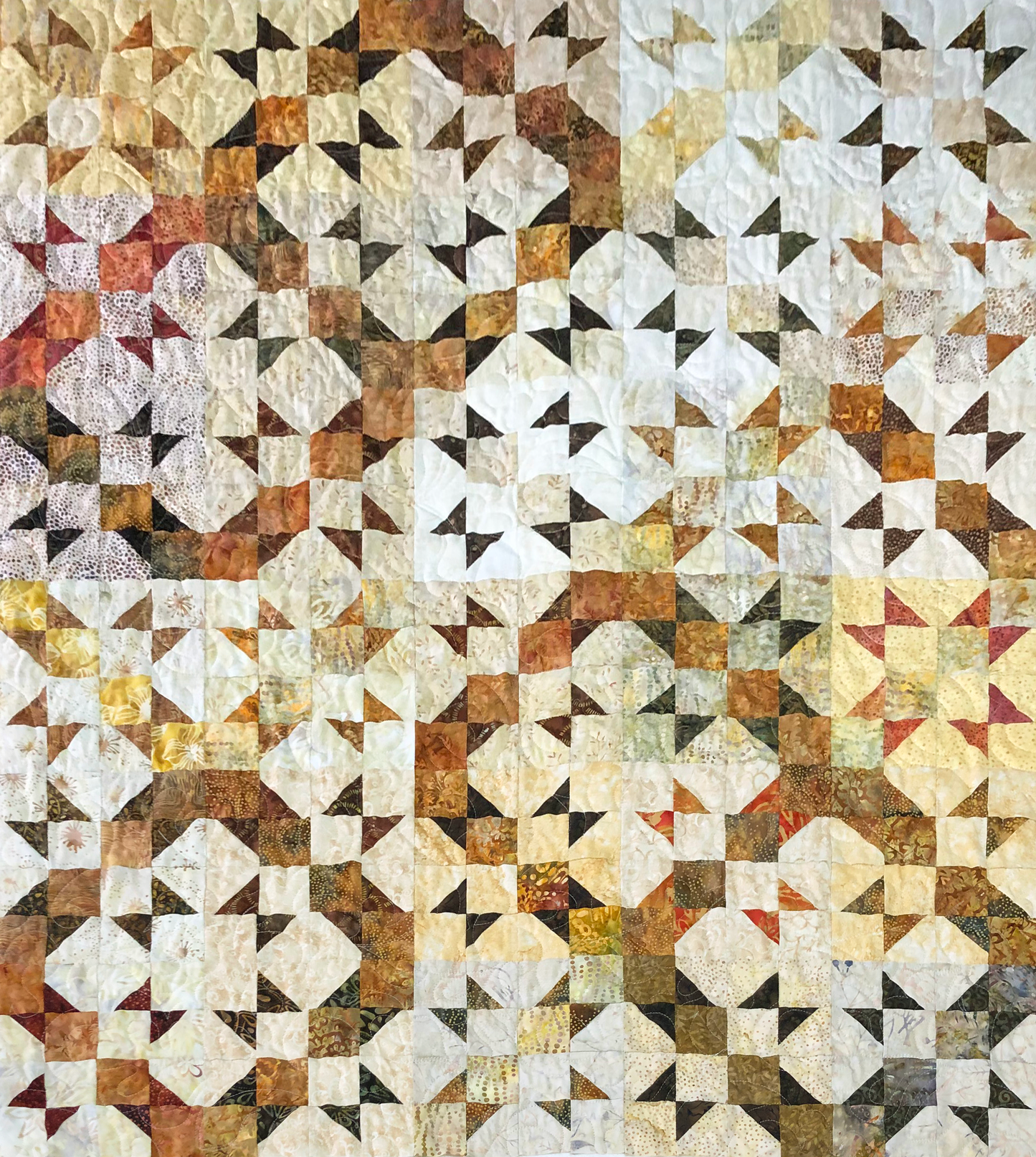 Leftover Night Scrappy Quilt Pattern