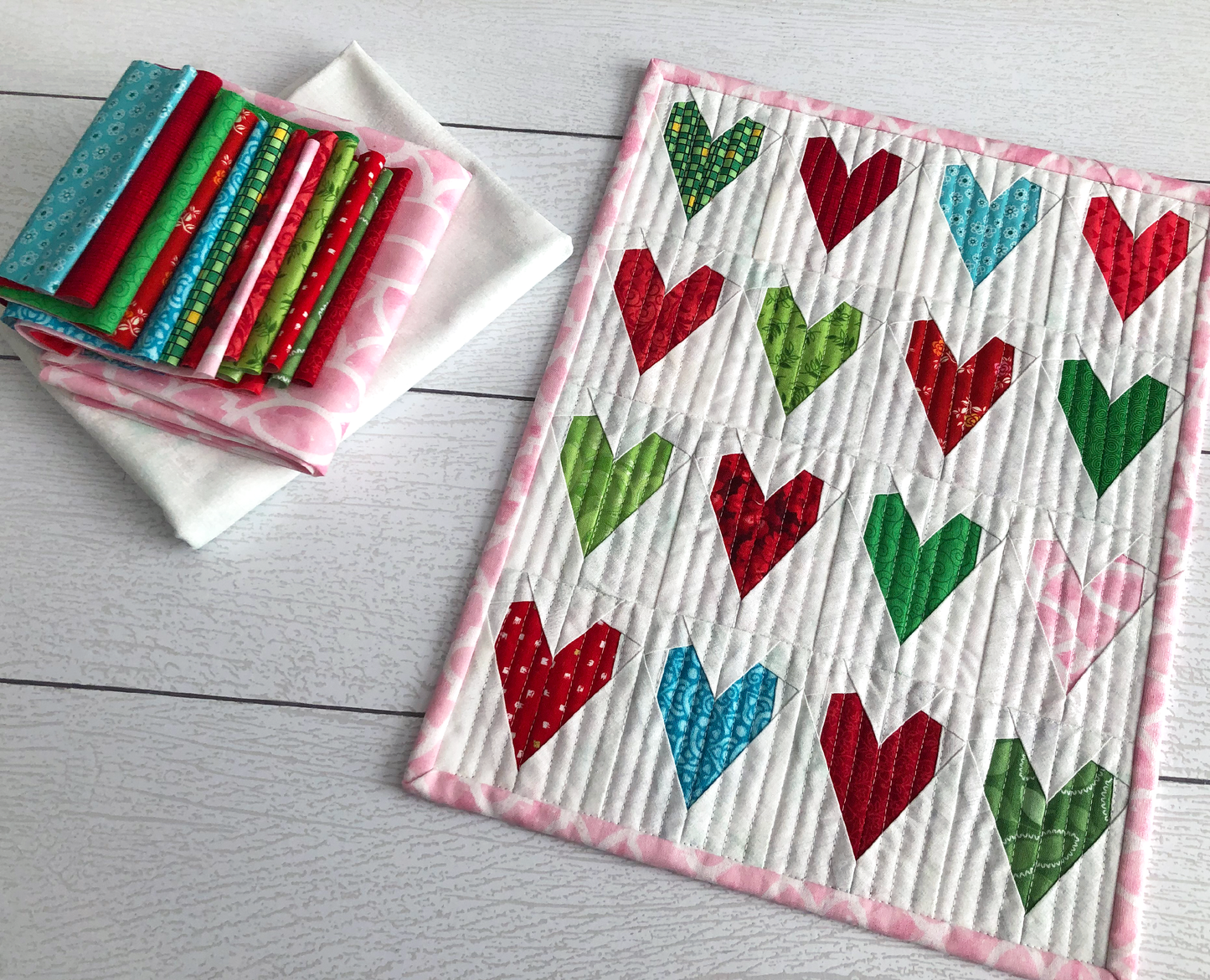 Christmas Work of Heart Quilt Kit