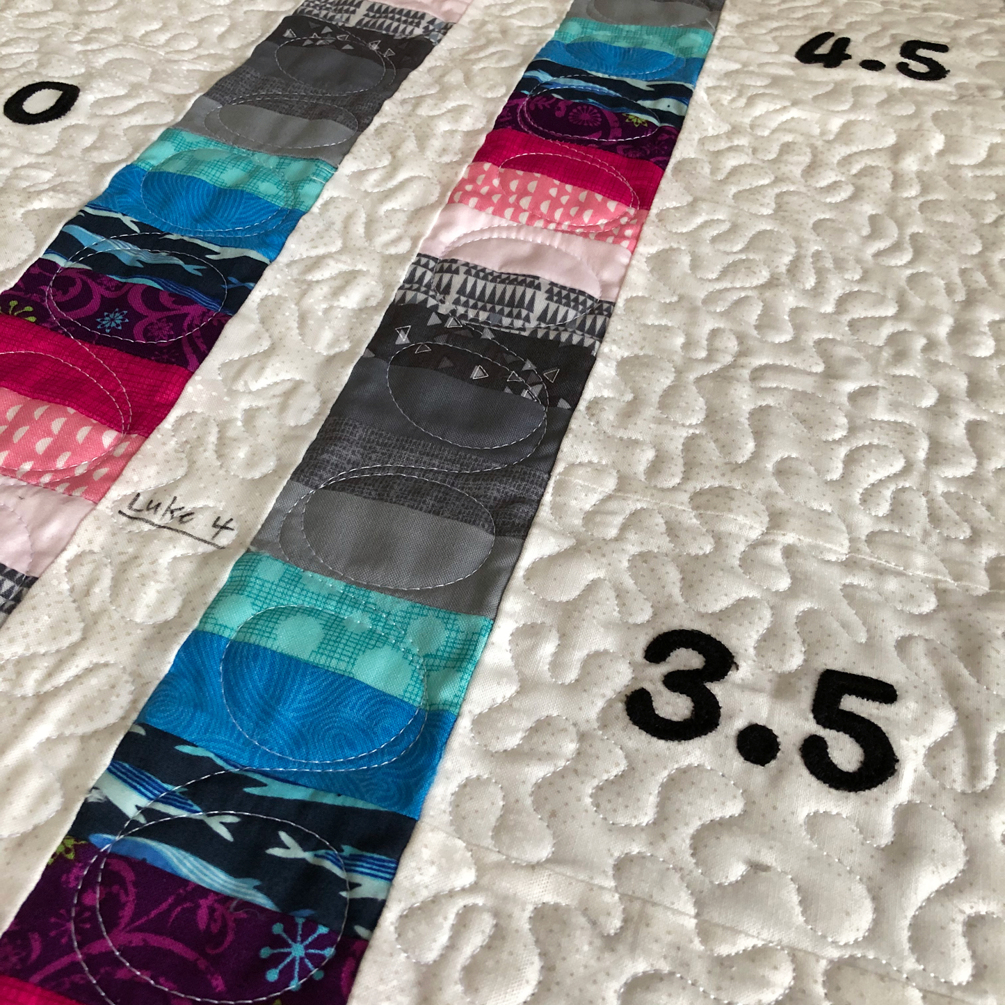 Sew Big! Growth Chart Quilt Pattern