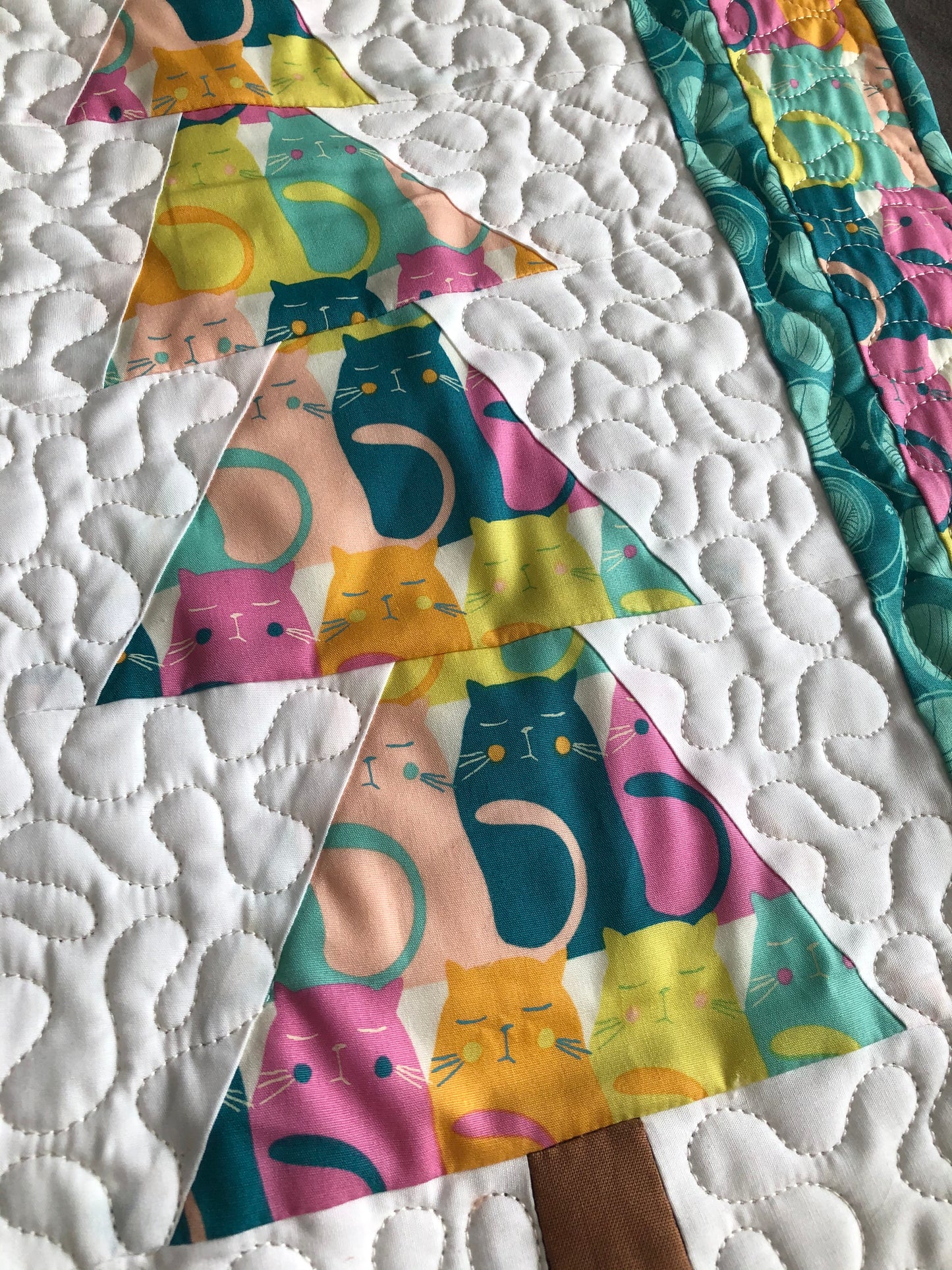 Wobbly Tree Quilt Pattern