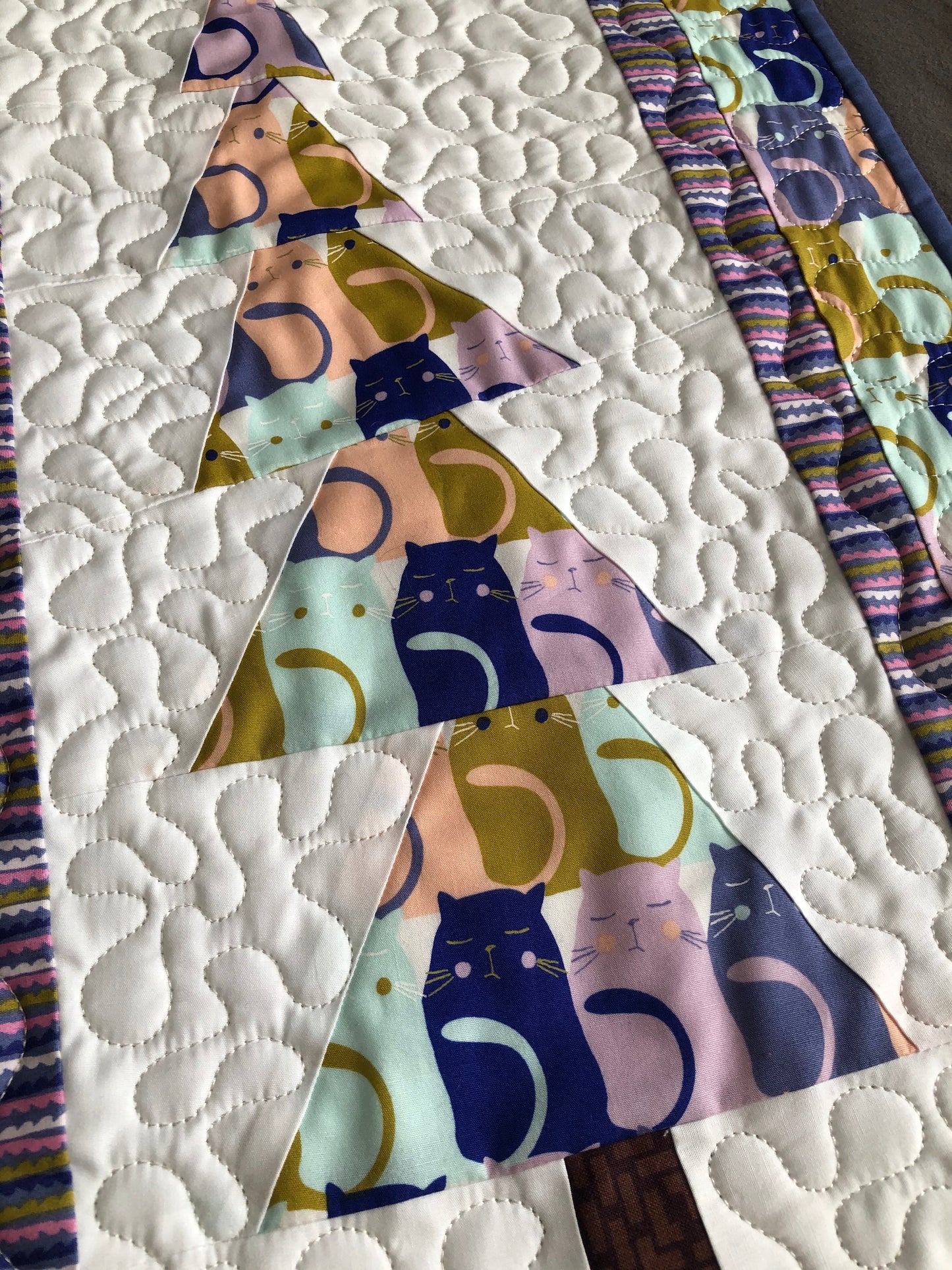 Wobbly Tree Quilt Pattern