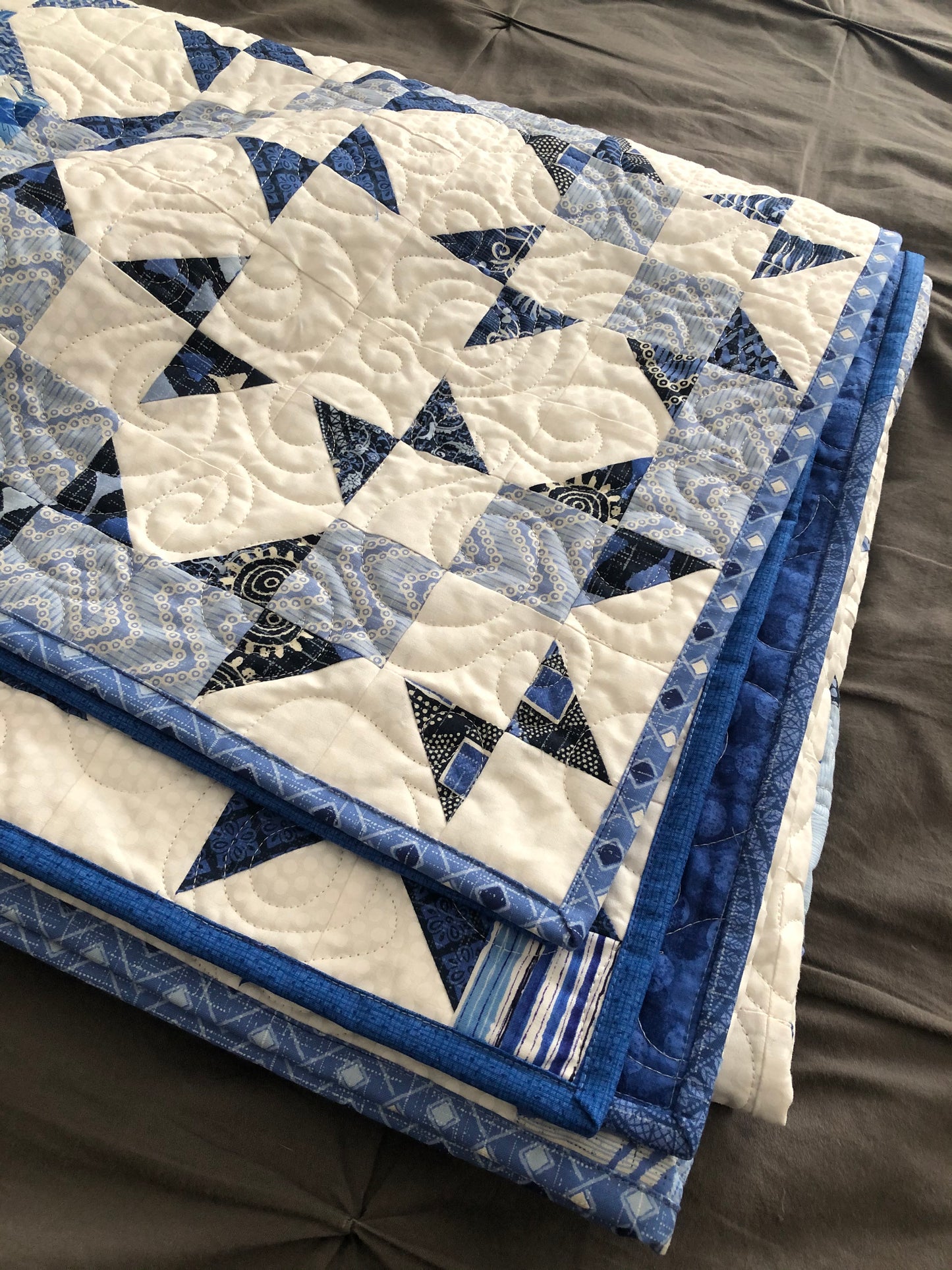 Leftover Night Scrappy Quilt Pattern