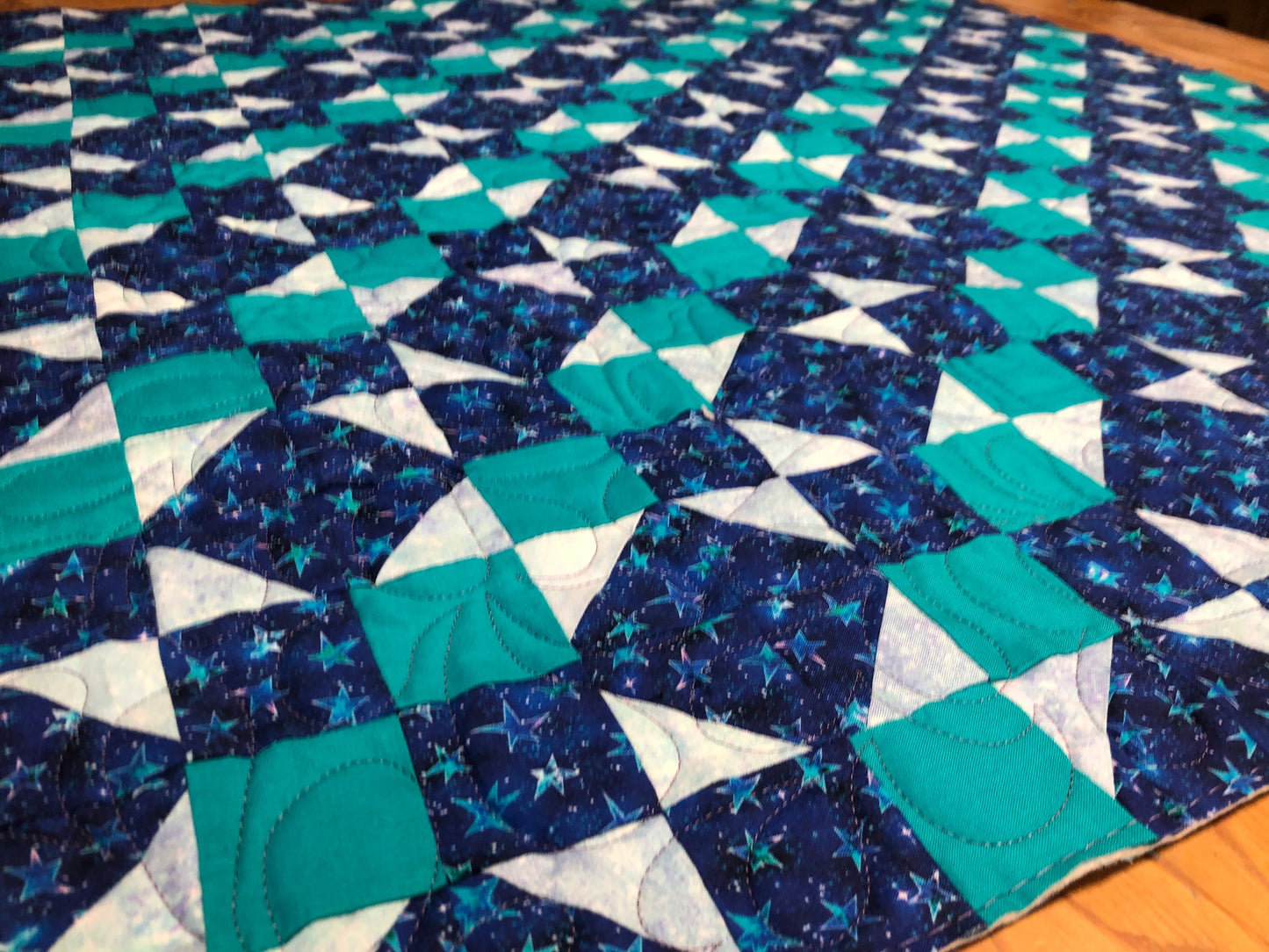 Leftover Night Scrappy Quilt Pattern