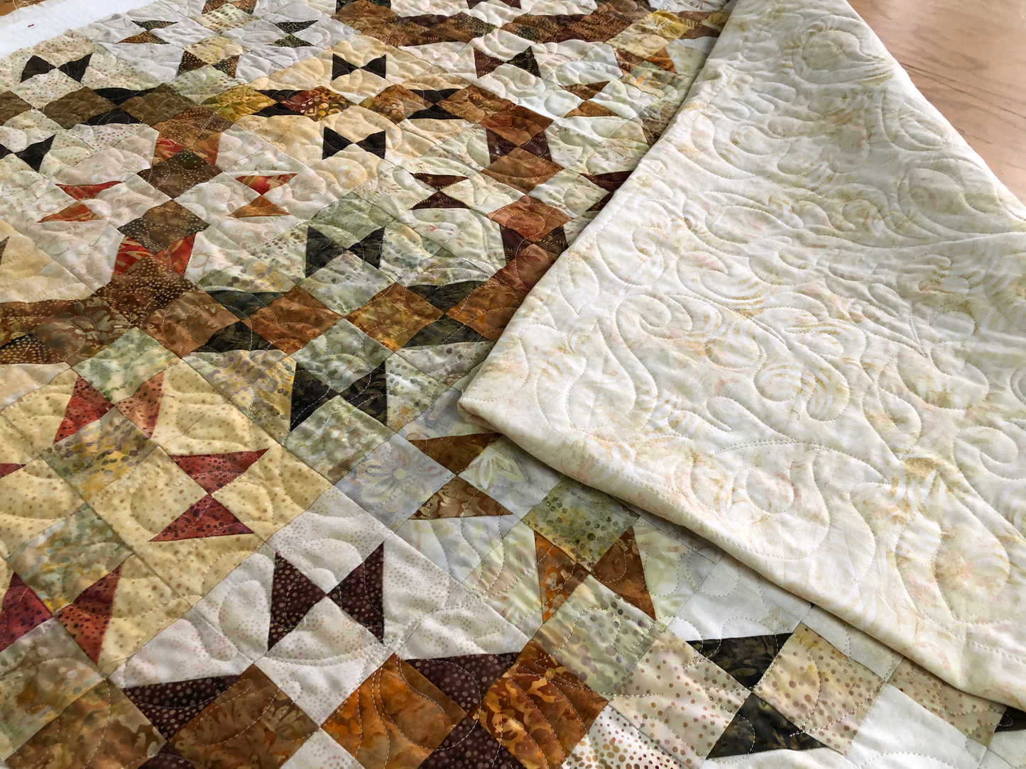 Leftover Night Scrappy Quilt Pattern