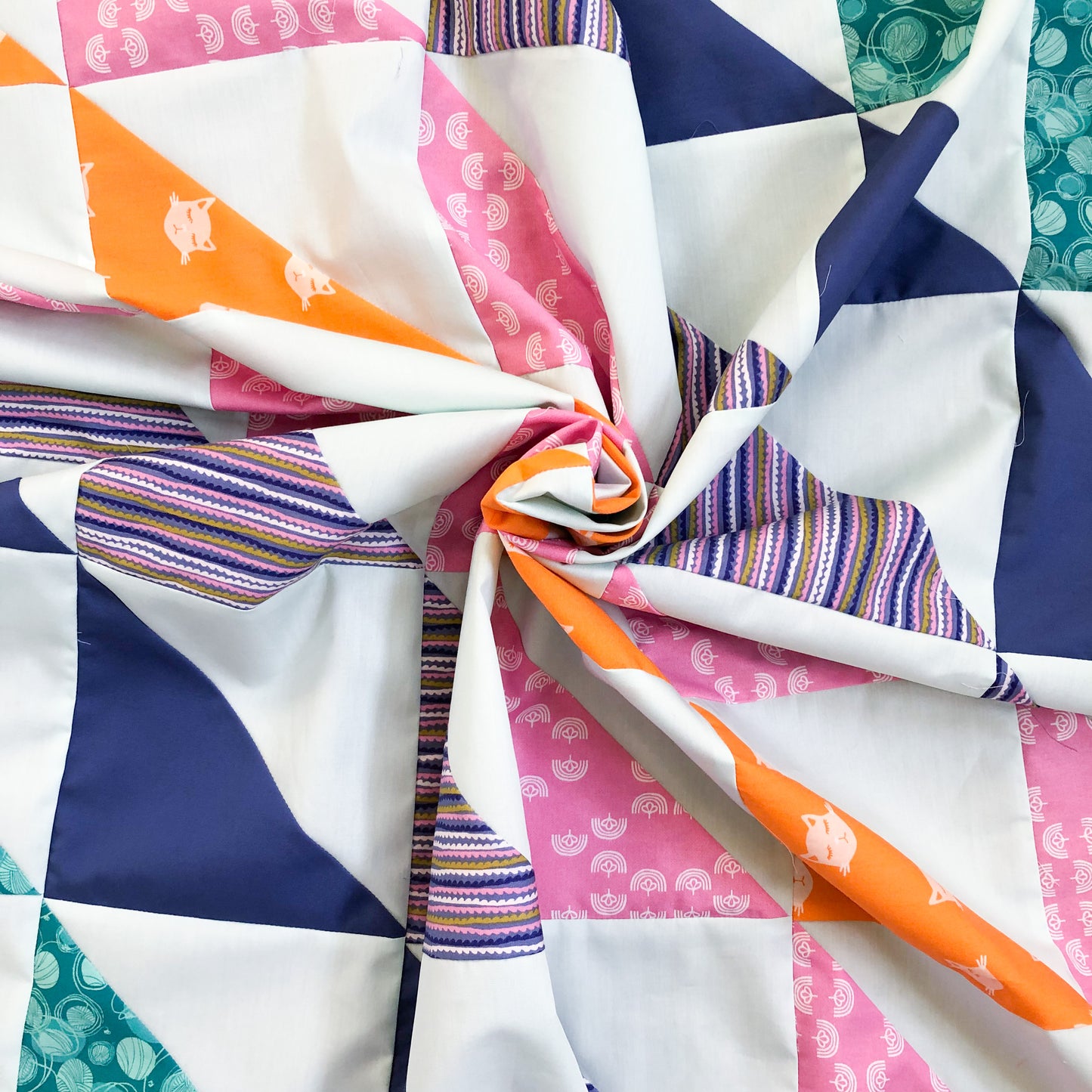 Peaking Early Quilt Pattern